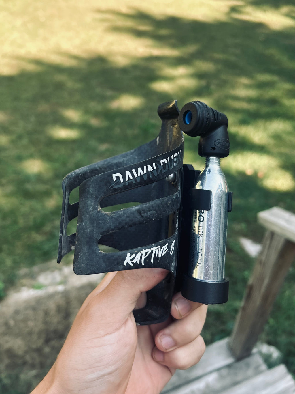 CO2 Cartridge Mount | Lightweight 16g Bike CO2 Holder