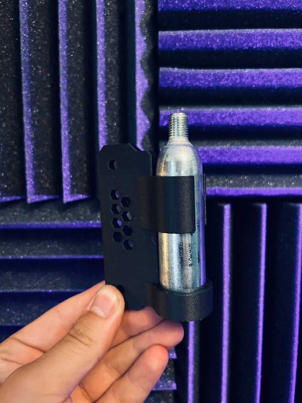 CO2 Cartridge Mount | Lightweight 16g Bike CO2 Holder