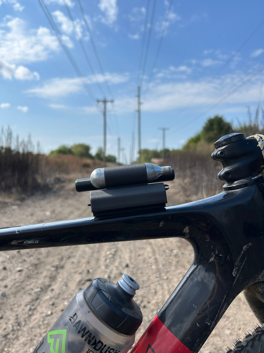 Ultimate Bike Flat Repair Mount | CO2, Q-Plug & Dawn to Dusk Multi Lite Holder